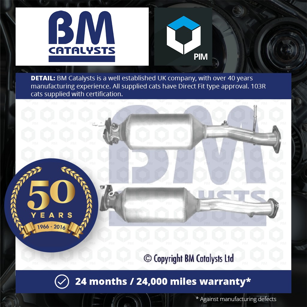 BM Catalysts Diesel Particulate Filter DPF + Fitting Kit BM11208K [PM2069834]