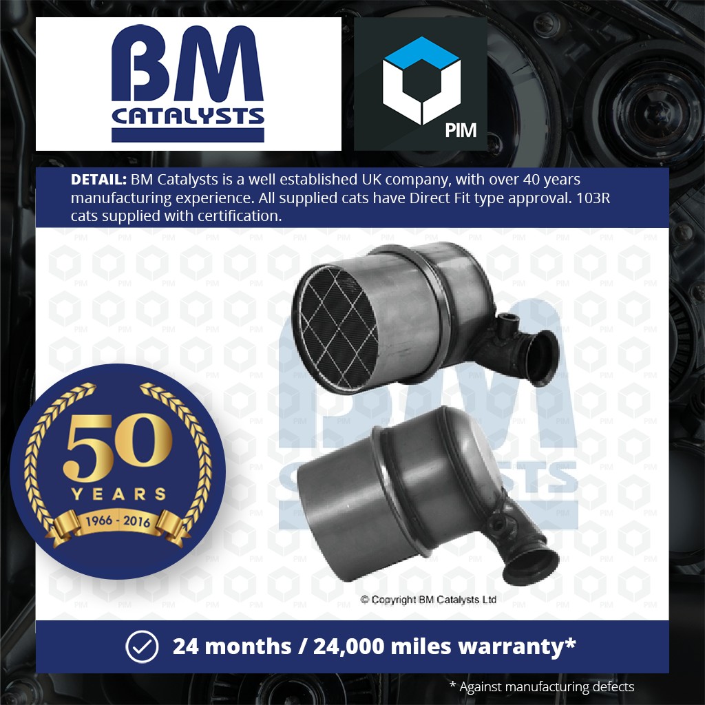 BM Catalysts Diesel Particulate Filter DPF + Fitting Kit BM11188HPK [PM2069808]
