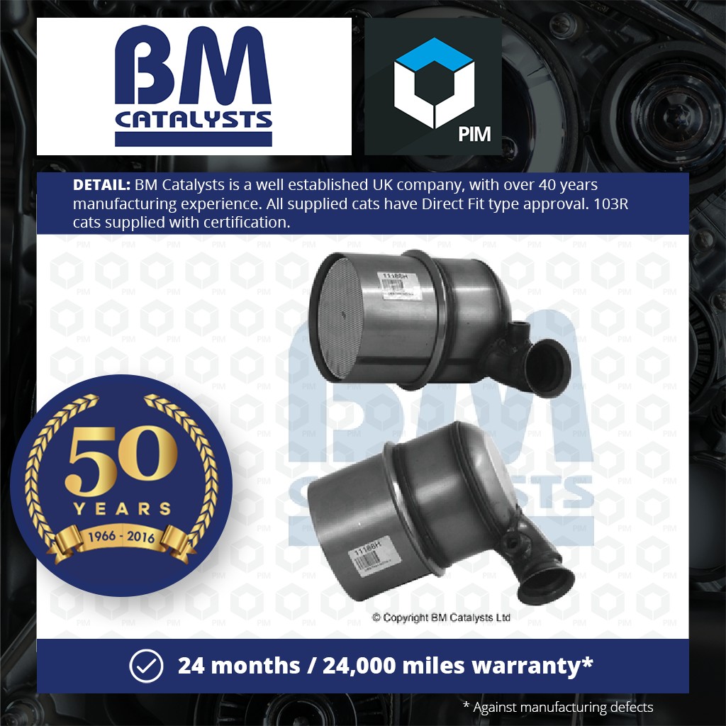 BM Catalysts Diesel Particulate Filter DPF + Fitting Kit BM11188HK [PM2069806]