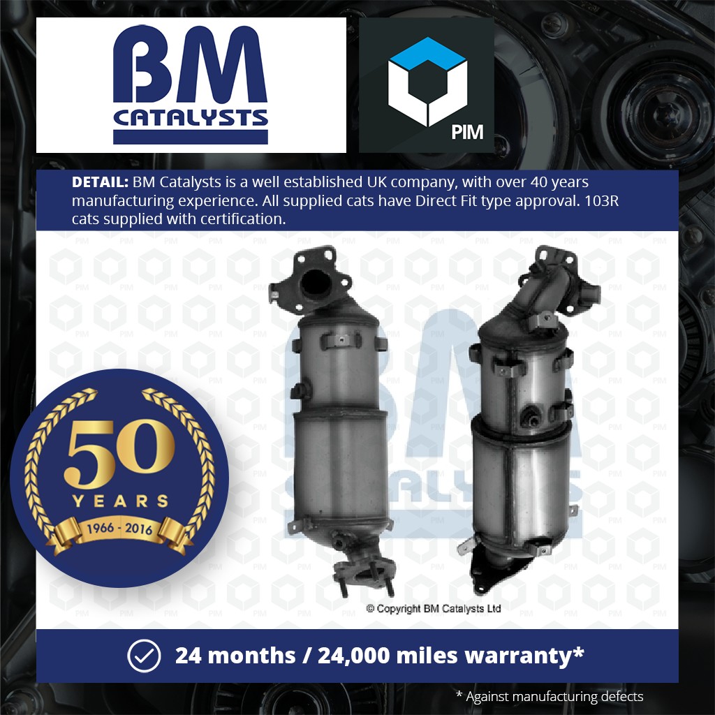 BM Catalysts Diesel Particulate Filter DPF + Fitting Kit BM11153HK [PM2069756]