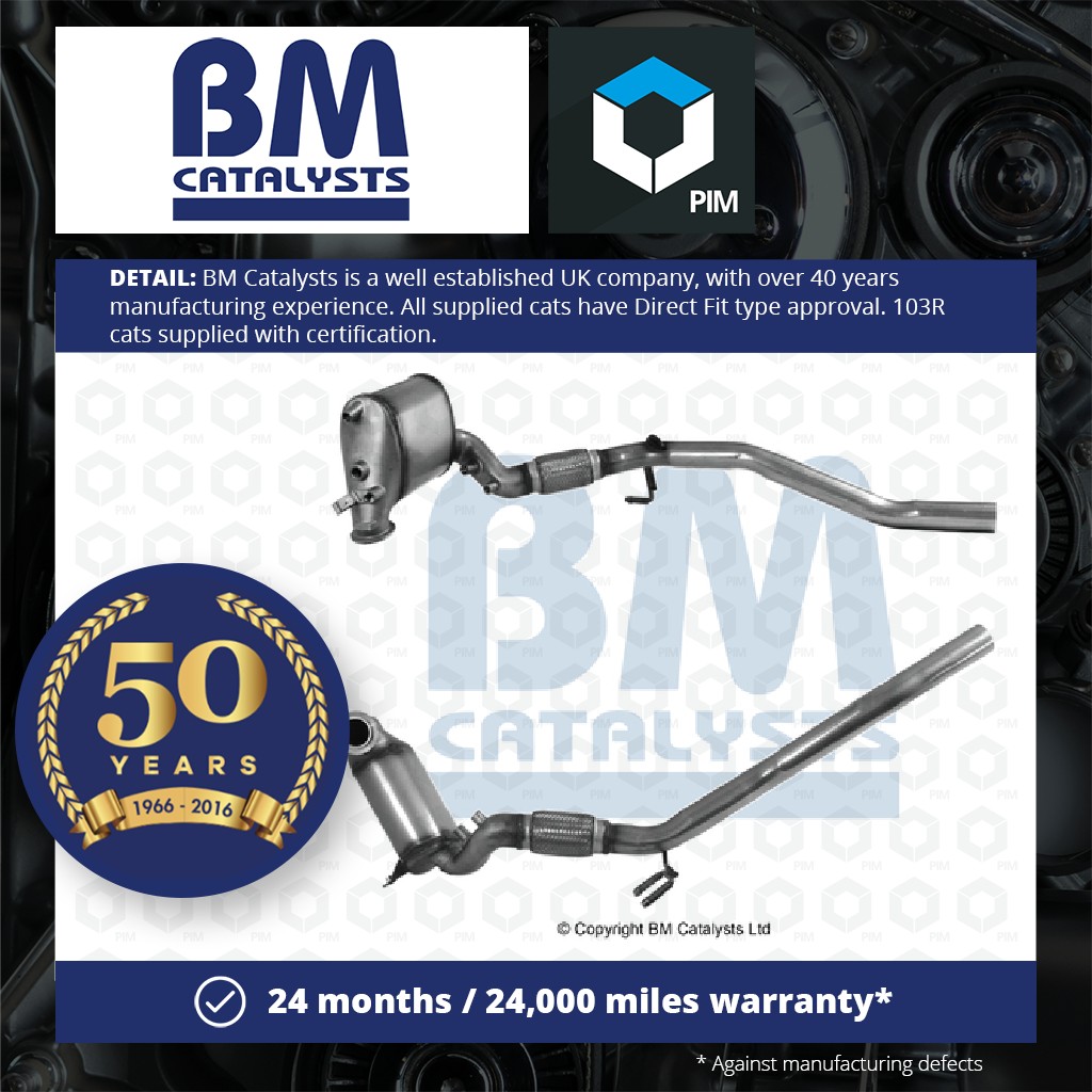 BM Catalysts Diesel Particulate Filter DPF + Fitting Kit BM11118K [PM2069694]