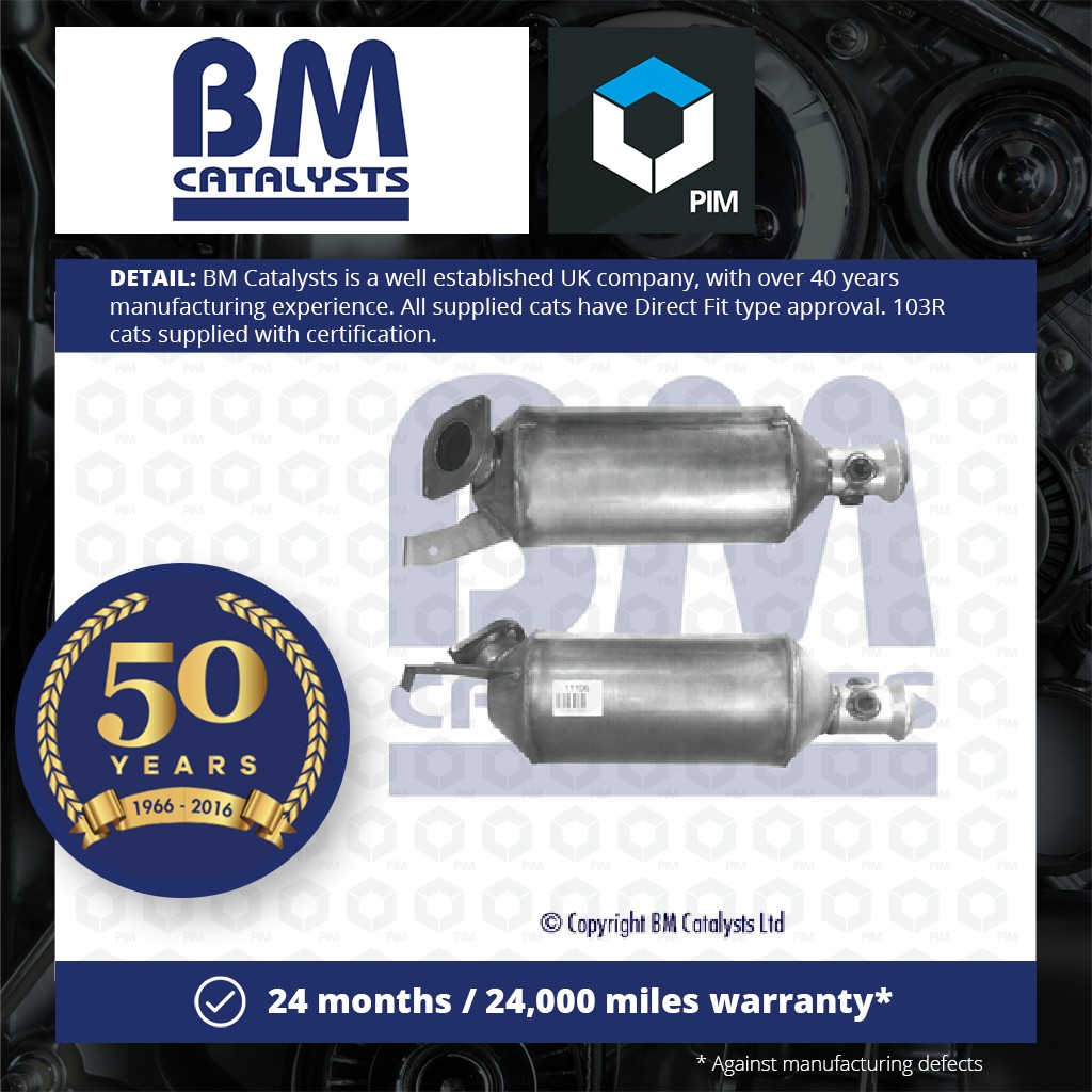 BM Catalysts Diesel Particulate Filter DPF BM11106 [PM609138]