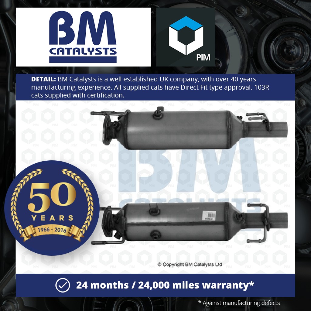 BM Catalysts Diesel Particulate Filter DPF + Fitting Kit BM11099HK [PM2069644]