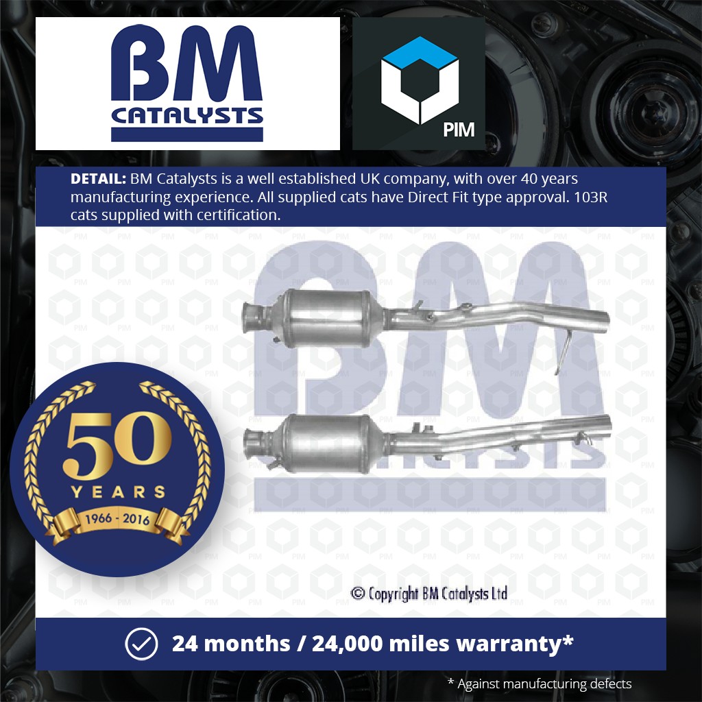 BM Catalysts Diesel Particulate Filter DPF + Fitting Kit Right BM11046PK [PM2069508]