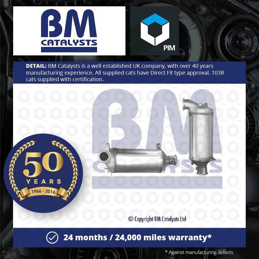 BM Catalysts Diesel Particulate Filter DPF + Fitting Kit BM11033K [PM2069458]