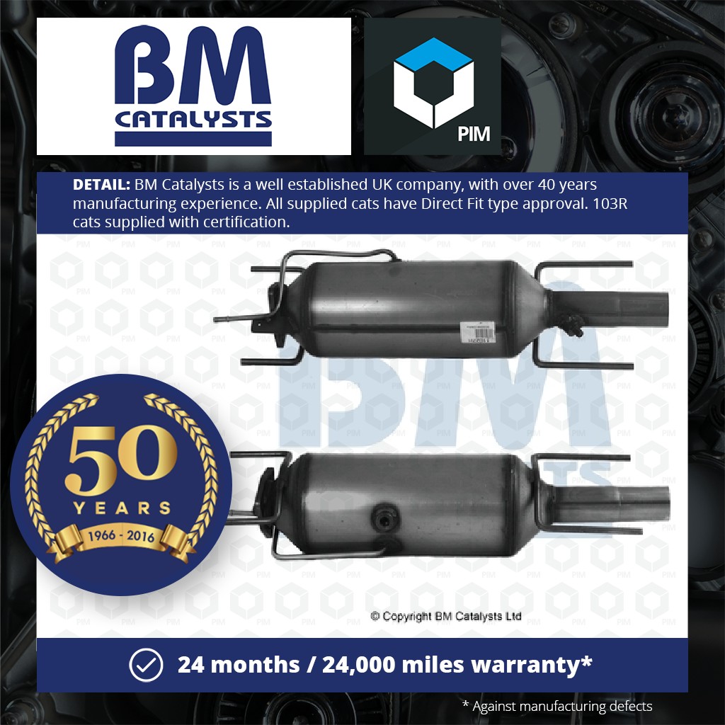 BM Catalysts Diesel Particulate Filter DPF + Fitting Kit BM11027HPK [PM2069436]