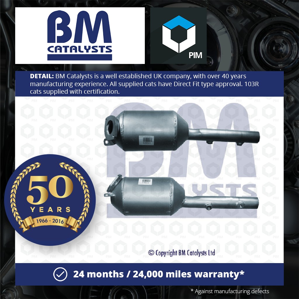BM Catalysts Diesel Particulate Filter DPF + Fitting Kit BM11022K [PM2069416]