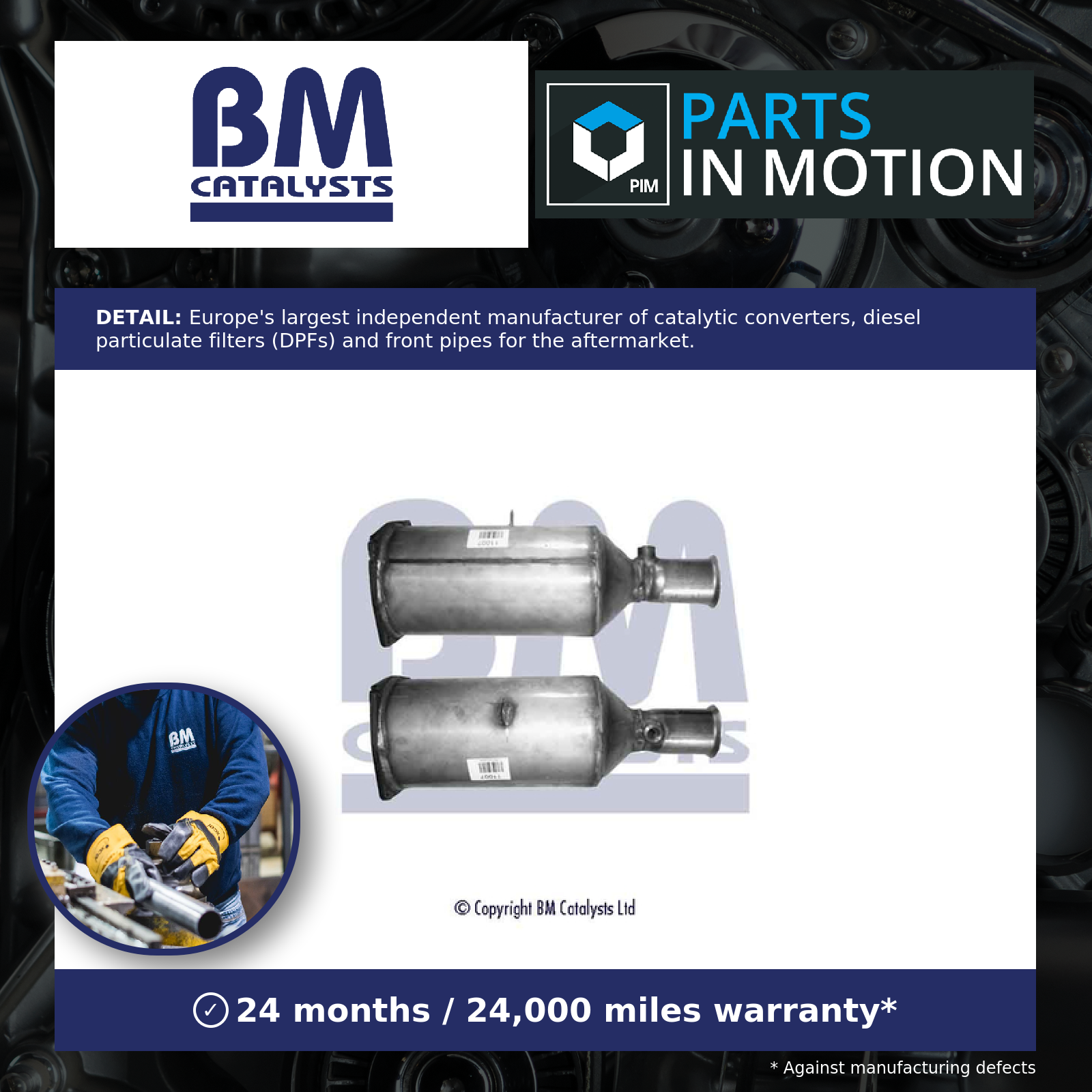 BM Catalysts Soot/Particulate Filter, exhaust system BM11007P - Image 3