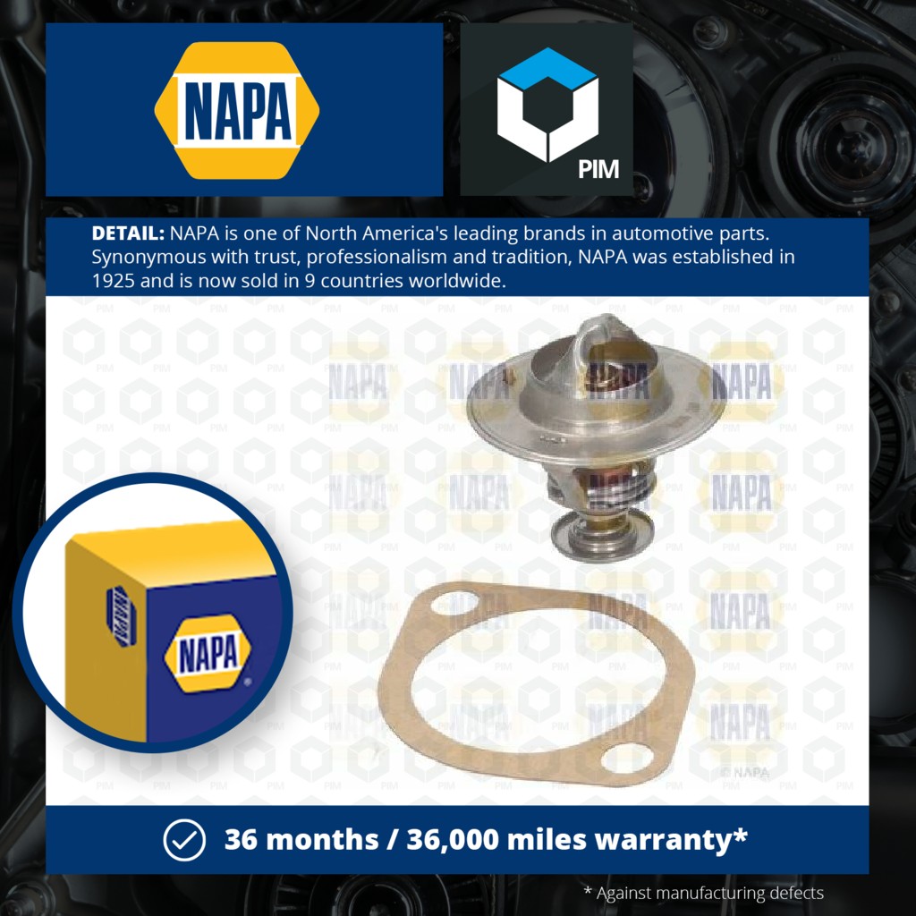 NAPA Coolant Thermostat NTH1088 [PM2069261]