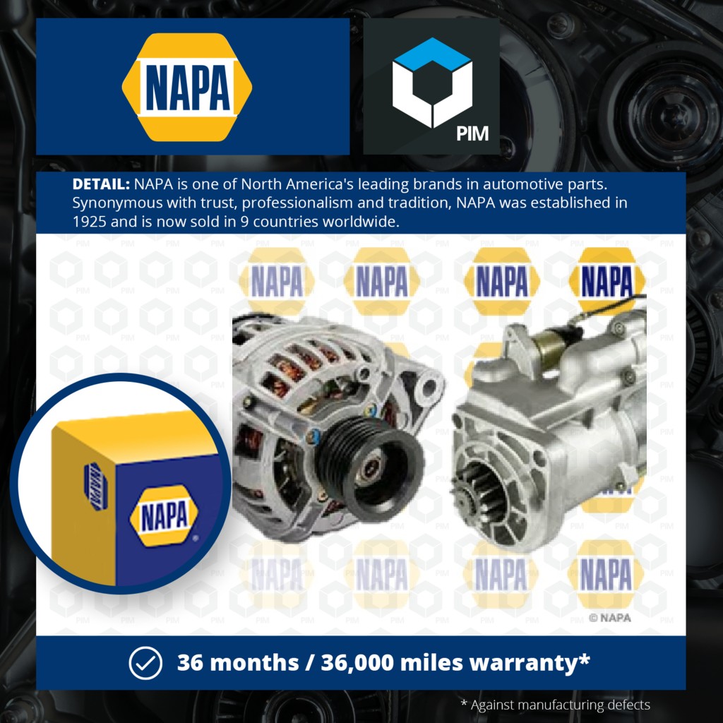 NAPA Starter Motor NSM1718 [PM2069168]