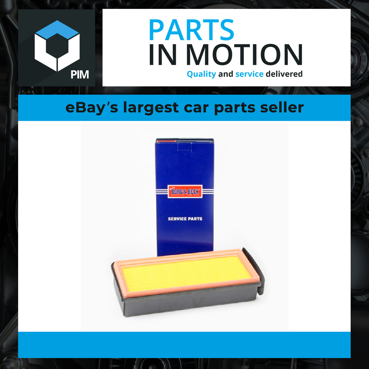 Borg & Beck Air Filter BFA2680 [PM2064814]