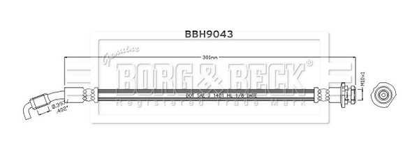 Borg & Beck BBH9043