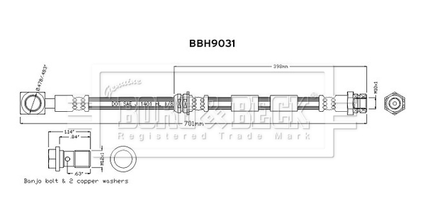 Borg & Beck BBH9031