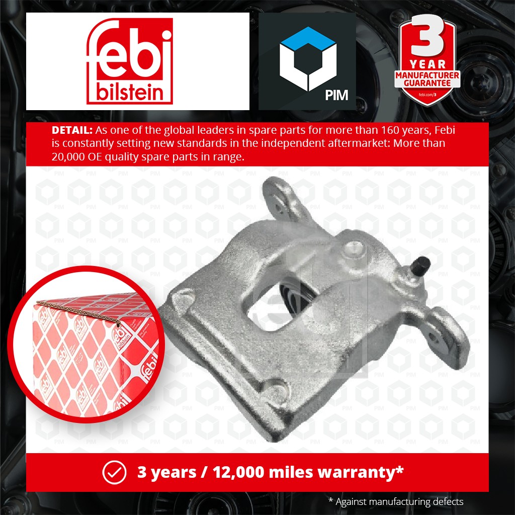 Febi Brake Caliper Front Left 182342 [PM2062907]