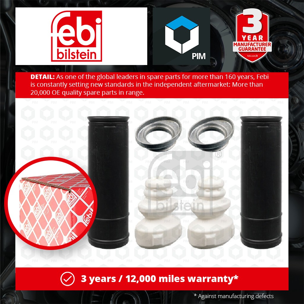 Febi Shock Absorber Dust Cover Kit Rear 181861 [PM2062562]