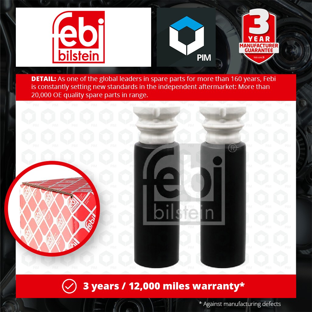 Febi Shock Absorber Dust Cover Kit Rear 181853 [PM2062554]