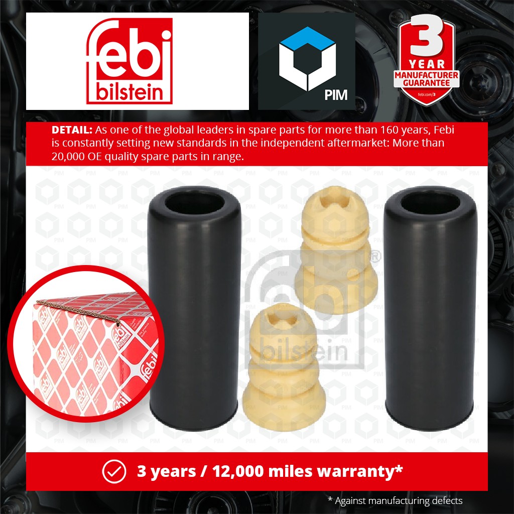 Febi Shock Absorber Dust Cover Kit Rear 181387 [PM2062341]