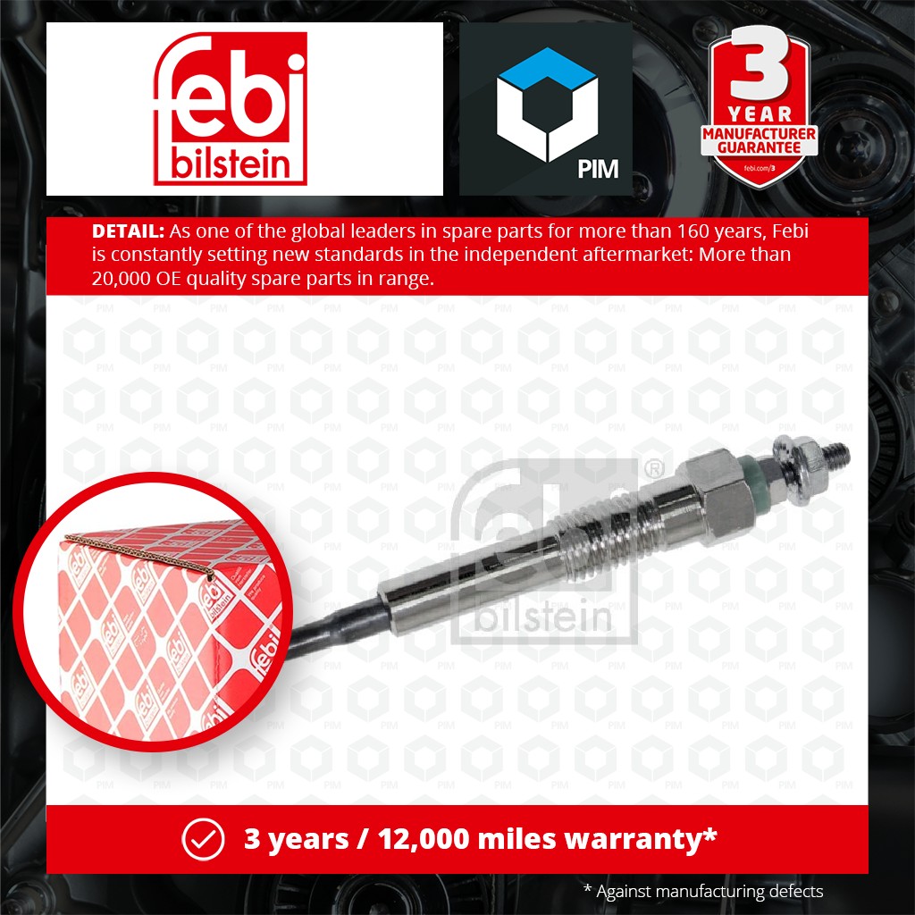 Febi Glow Plugs Set 4x 176200 [PM2062180]