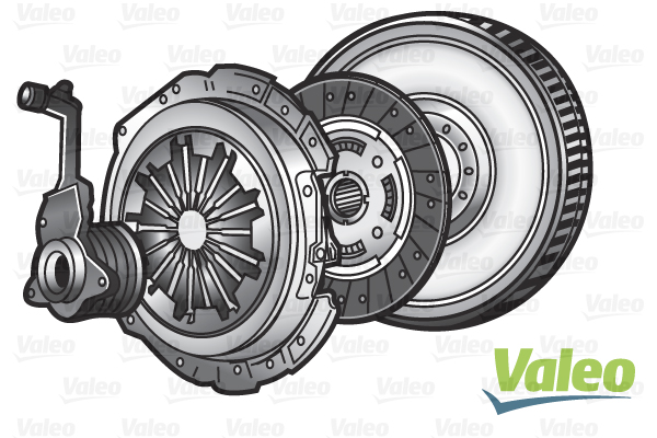Valeo Dual to Solid Flywheel Clutch Conversion Kit 845077 [PM1247093]