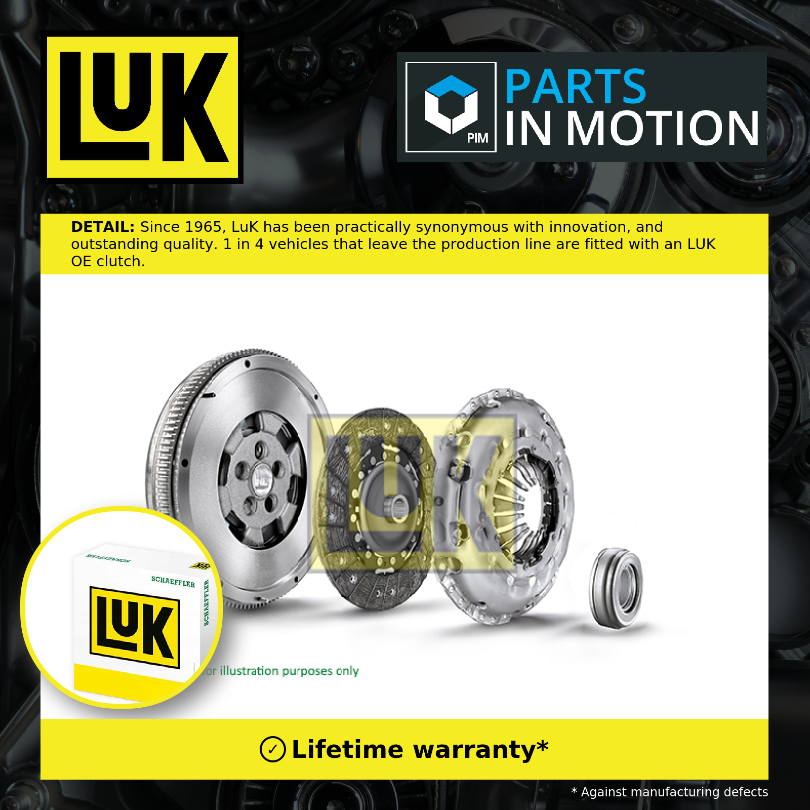 yuzukiゴルフ7R DKM クラッチキット未使用　VW MQB Dual Mass Flywheel DMF Kit with Clutch fits VW GOLF Mk5, PLUS 1.9D