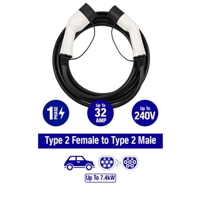NAPA NEC107 Type 2 Charging Cable