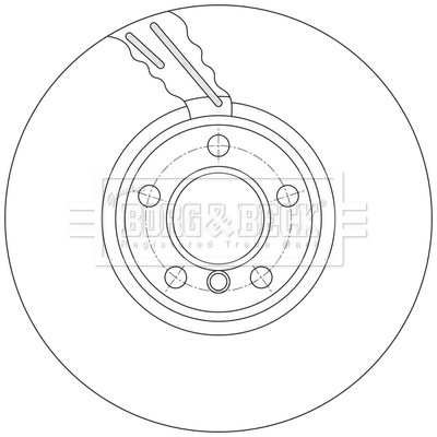 Borg & Beck BBD7003S