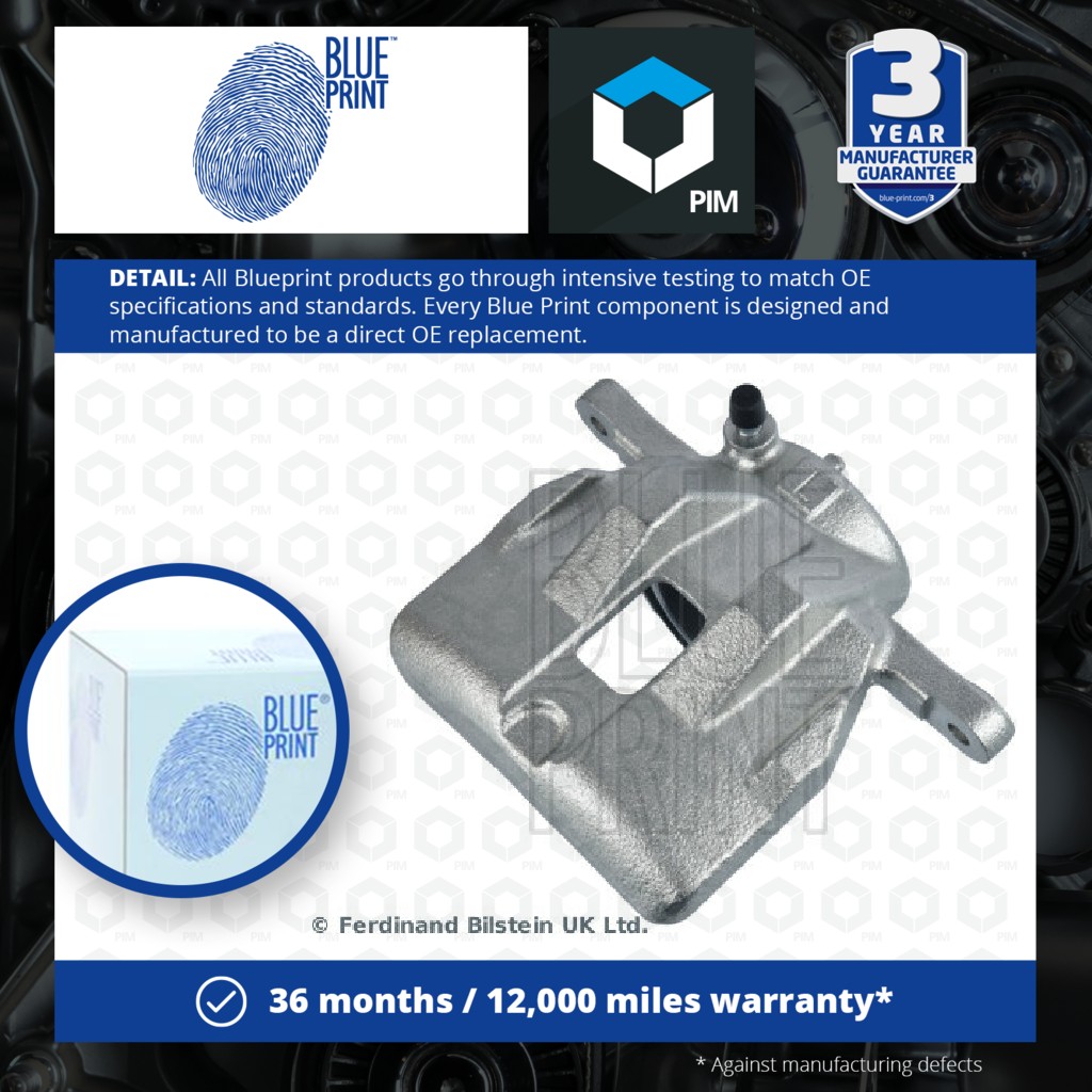 Blue Print Brake Caliper Front Left ADBP450157 [PM2058393]