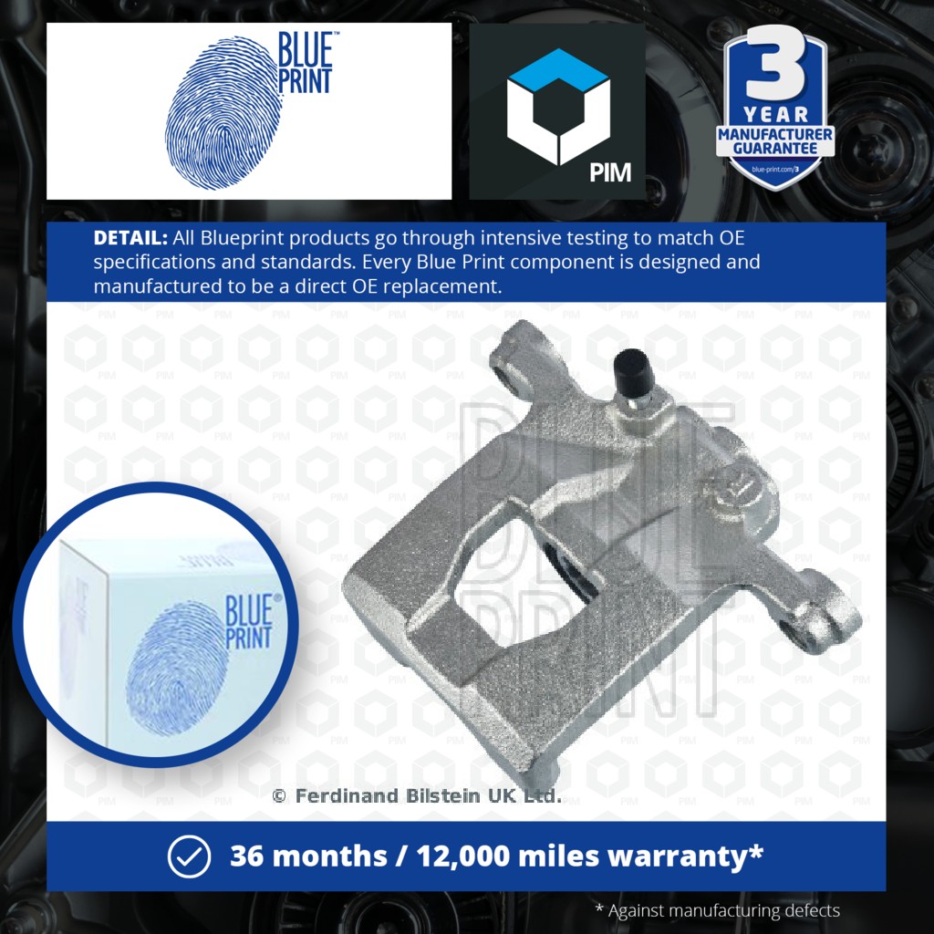 Blue Print Brake Caliper Rear Left ADBP450137 [PM2058373]