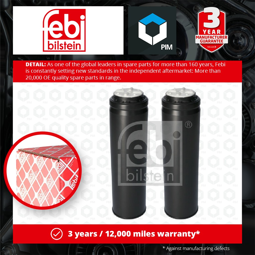 Febi Shock Absorber Dust Cover Kit Rear 181640 [PM2058189]