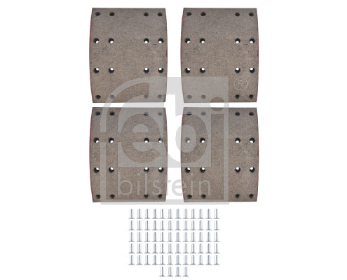 Febi 181228 Brake Lining, drum brake