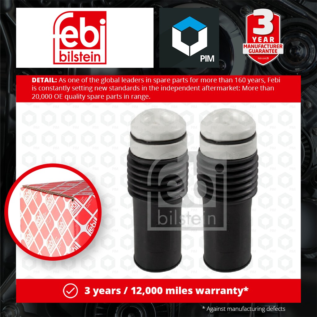Febi Shock Absorber Dust Cover Kit Front 180832 [PM2050933]