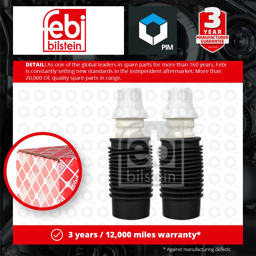 Febi Shock Absorber Dust Cover Kit Front 180805 [PM2050912]
