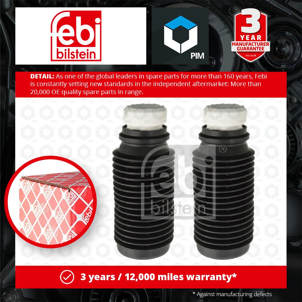 Febi Shock Absorber Dust Cover Kit Rear 180801 [PM2050908]