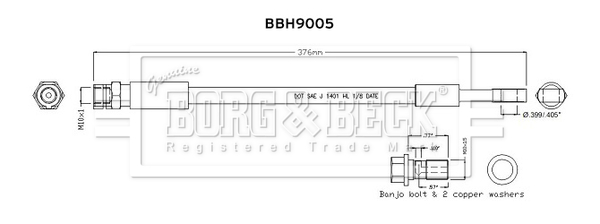 Borg & Beck BBH9005