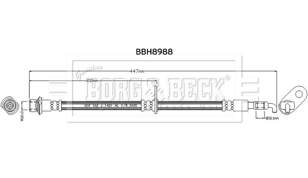 Borg & Beck BBH8988