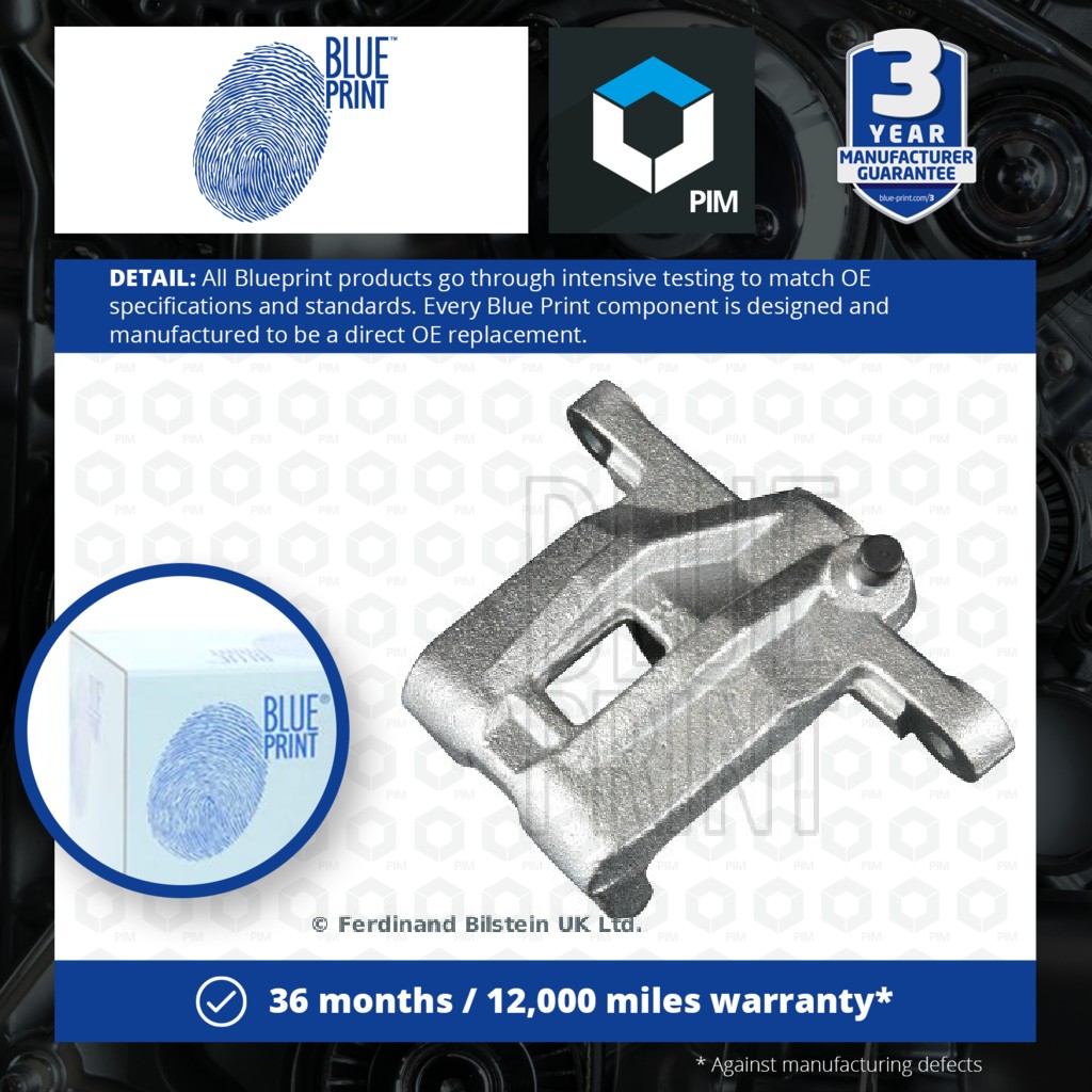 Blue Print Brake Caliper Rear Right ADBP450068 [PM2049347]