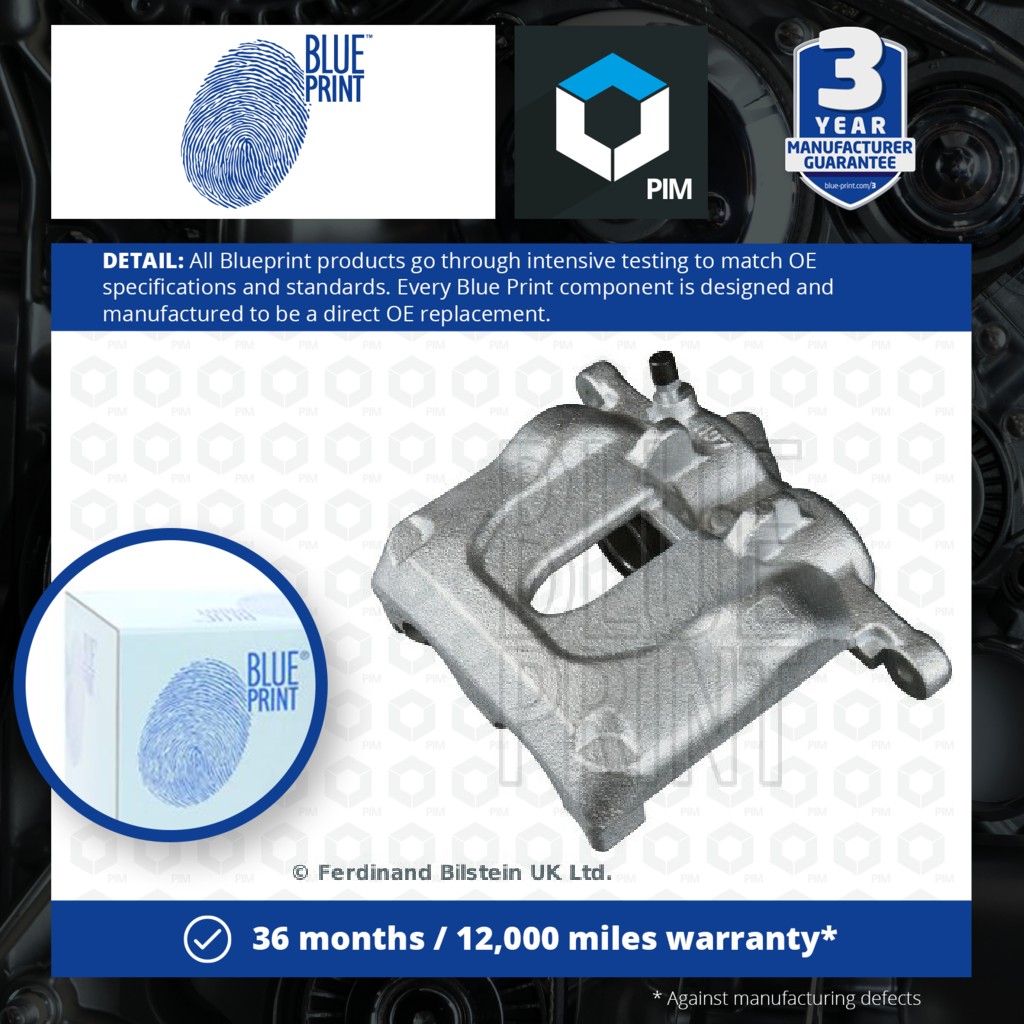 Blue Print Brake Caliper Front Right ADBP450033 [PM2049312]