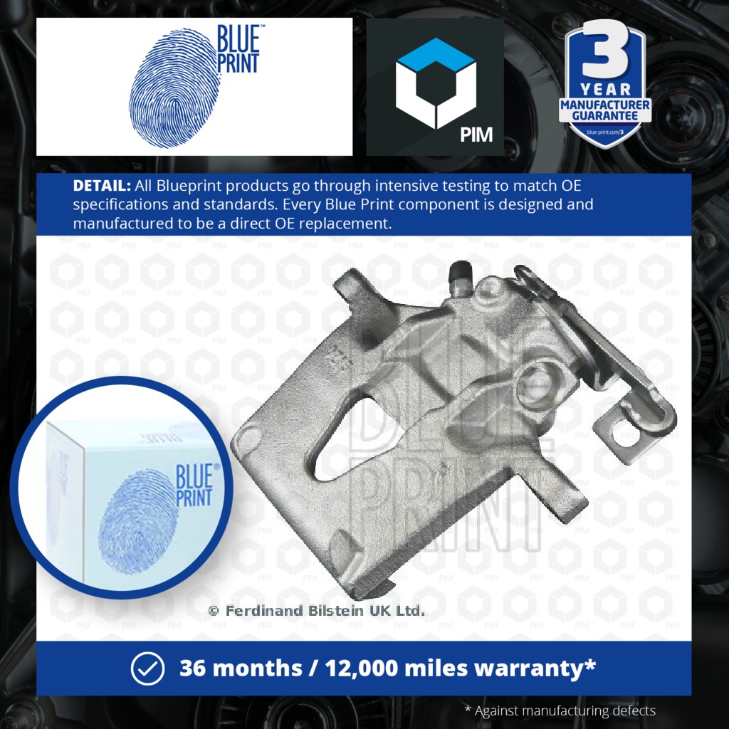 Blue Print Brake Caliper Rear Right ADBP450021 [PM2049300]