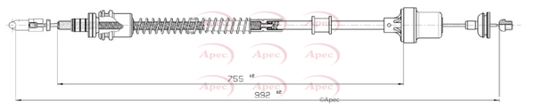 Apec Clutch Cable CAB5029 [PM2048909]