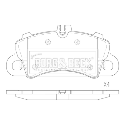 Borg & Beck BBP2900