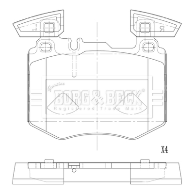 Borg & Beck BBP2898