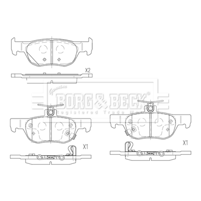 Borg & Beck BBP2897