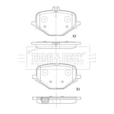 Borg & Beck BBP2888