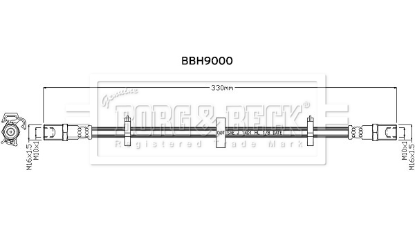 Borg & Beck BBH9000