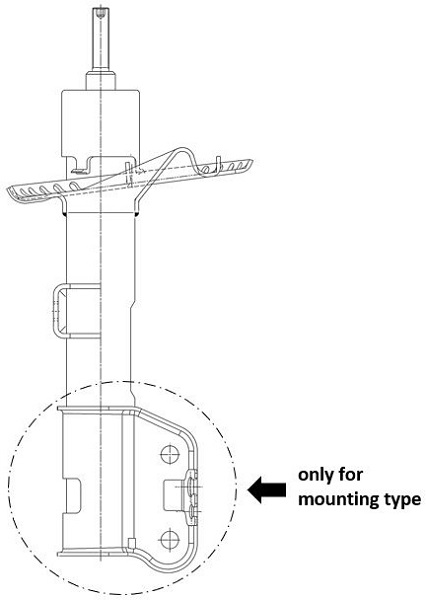 KYB 3358032 2x Shock Absorbers (Pair)