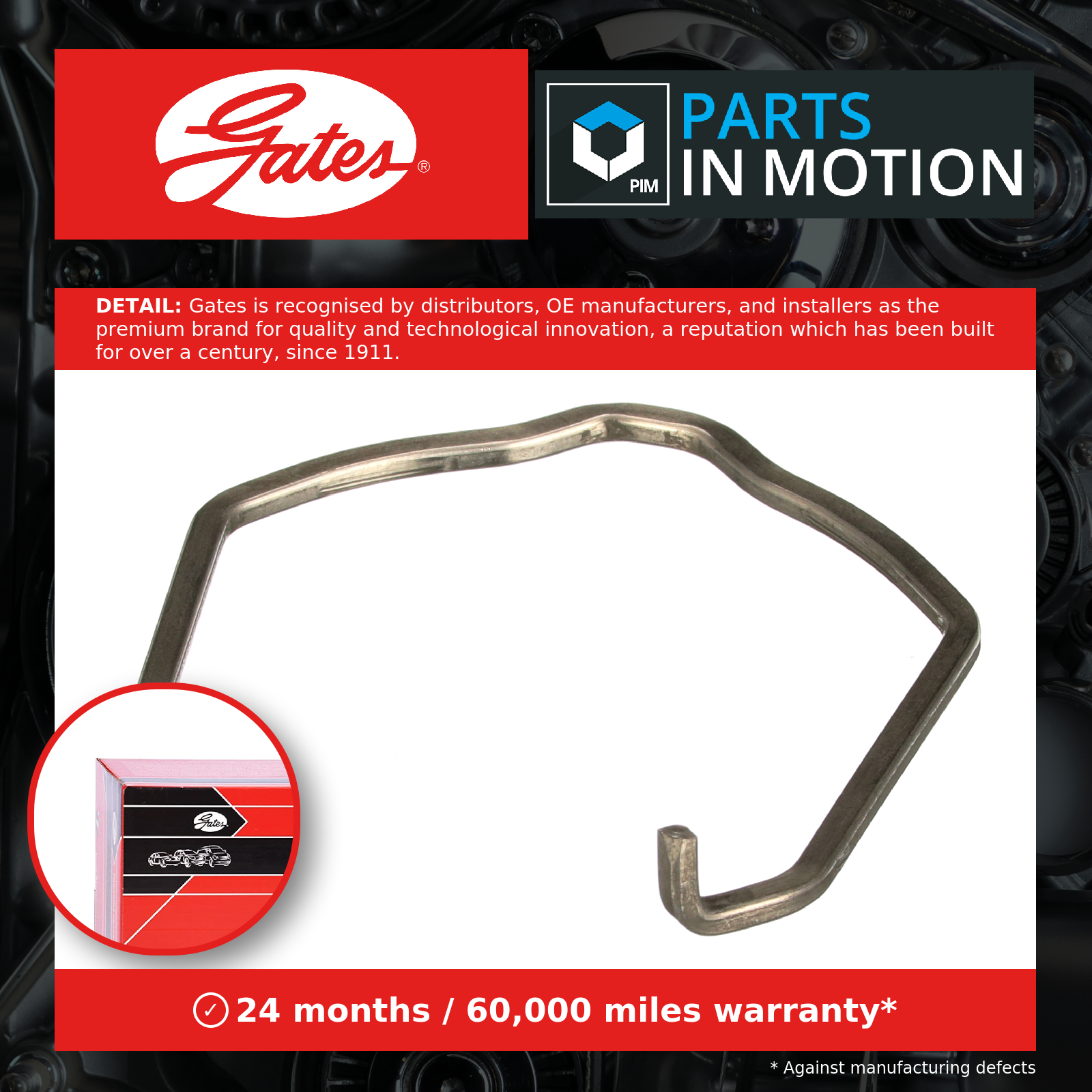 Hose And Tube Accessories fits SEAT ALTEA 5P, 5P1 1.9D 2.0D 2004 on Gates New - Image 10