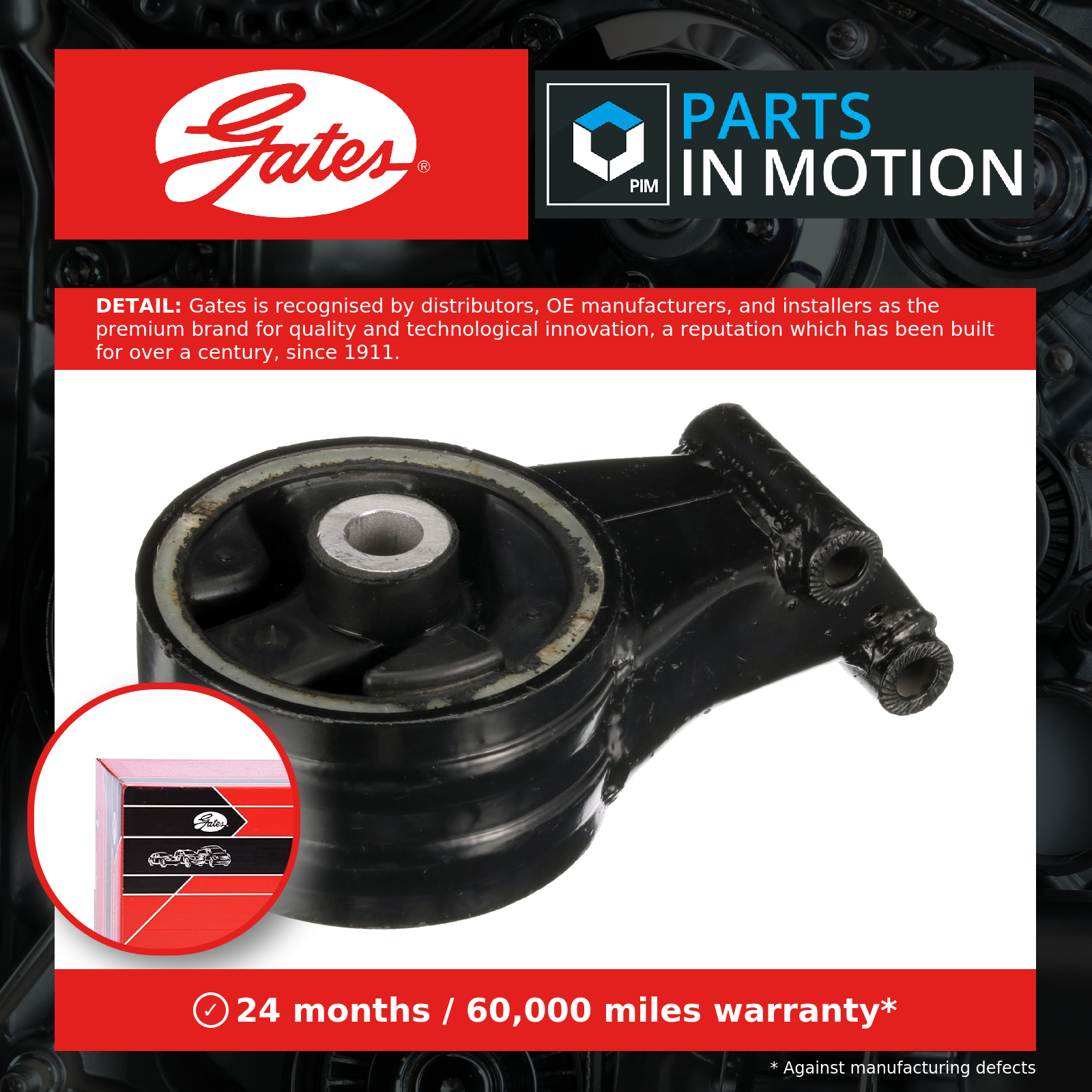 Gates Engine Mount ETM1736 [PM2047230]