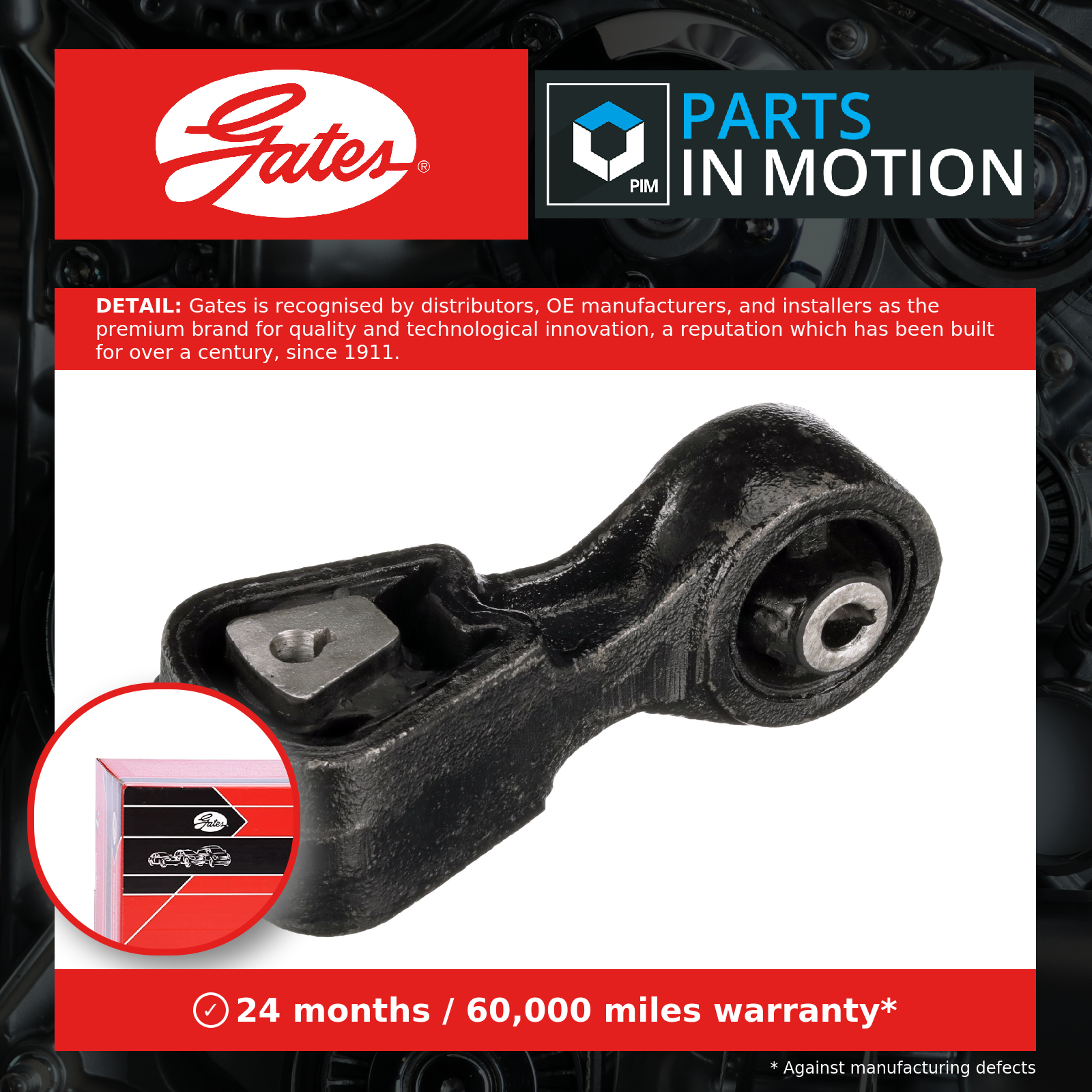 Gates Engine Mount ETM1619 [PM2047218]
