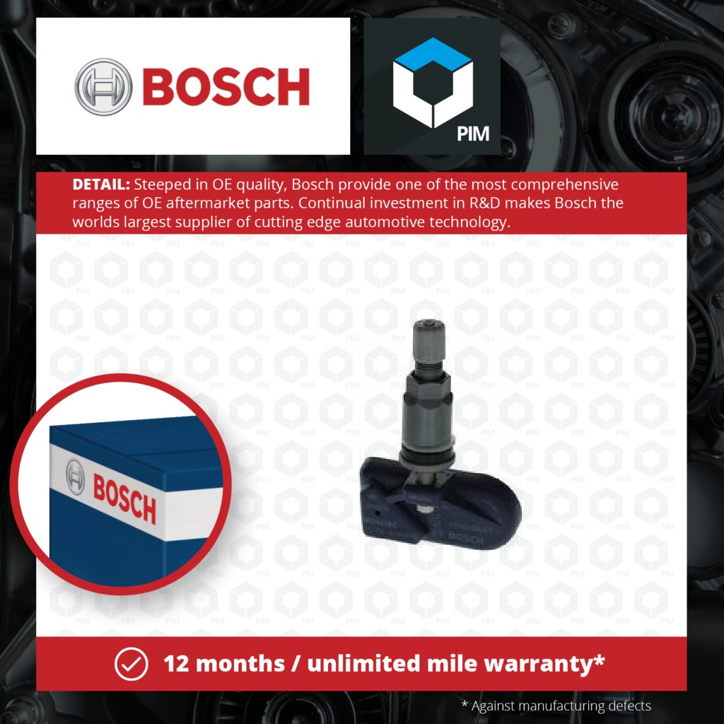 Bosch Tyre Pressure Sensor F026C00467 [PM2045639]