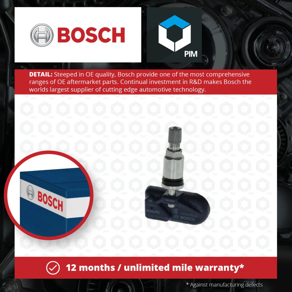 Bosch Tyre Pressure Sensor F026C00466 [PM2045638]